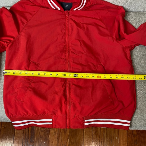 H&M MENS RED JACKET SIZE M - Picture 8 of 13